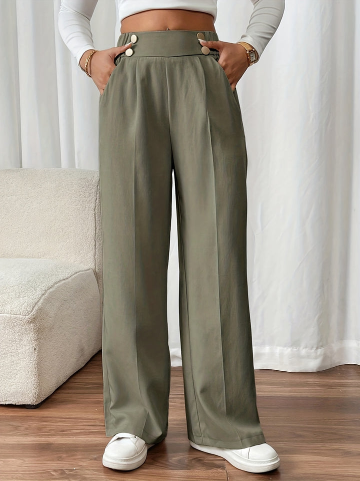 Amelia | Tailored Straight-Leg Trousers