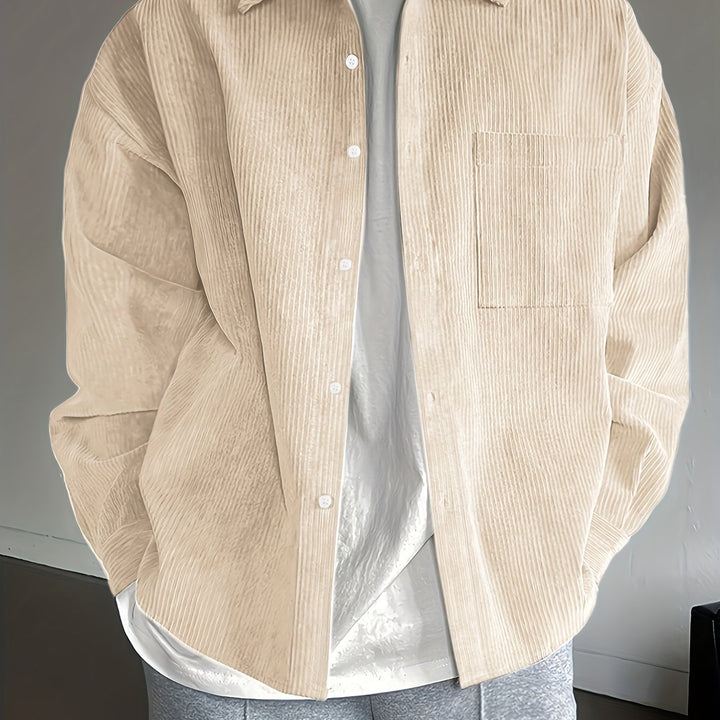 Sheldon | Relaxed Textured Button-Up Shirt
