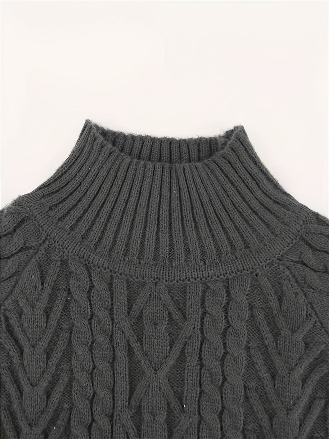 Evangeline | Textured Cable-Knit Sweater