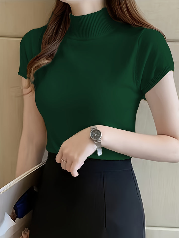 Louise | Refined Half-Neck Top