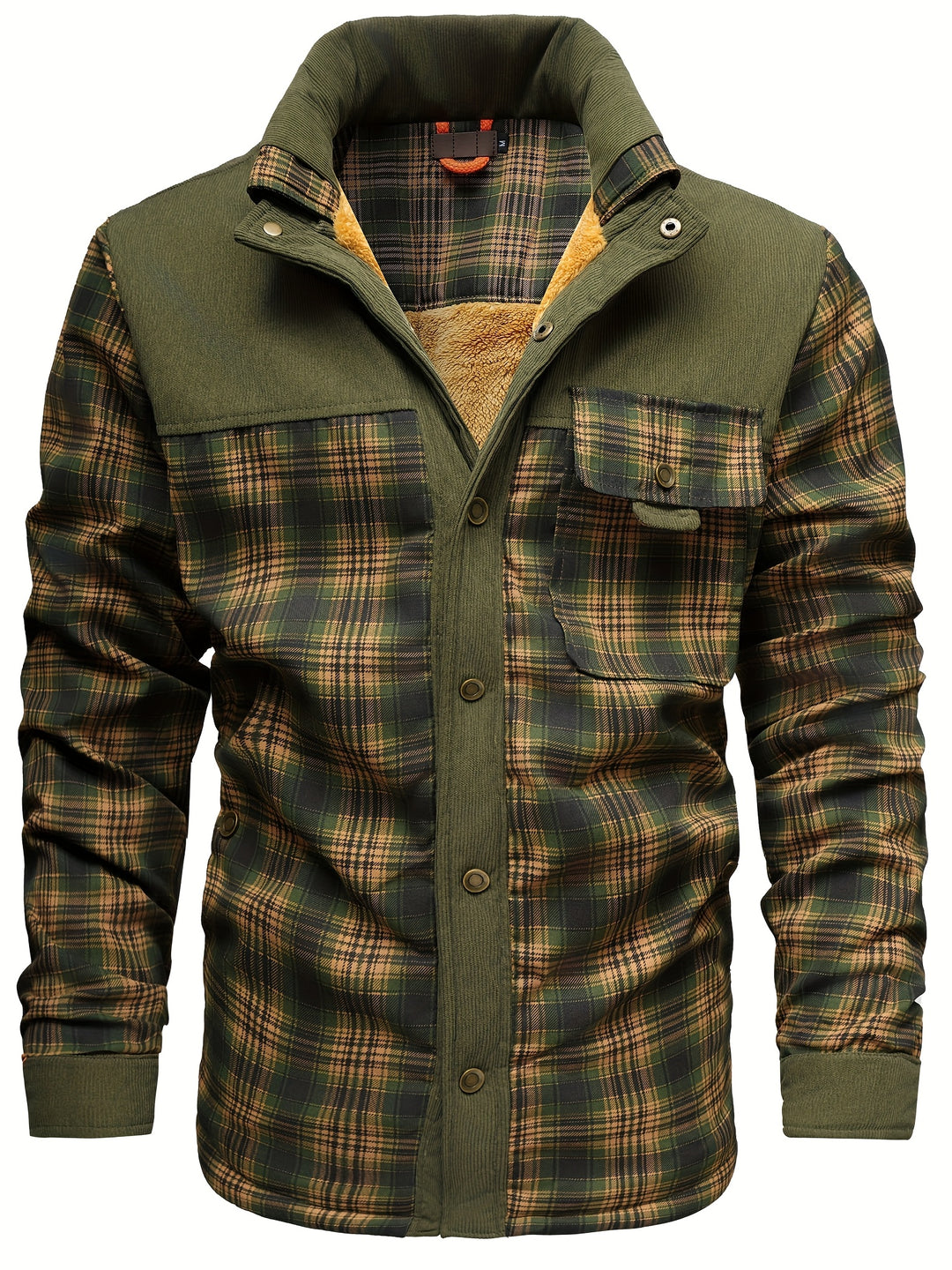 Garrett | Rugged Plaid Overshirt Jacket