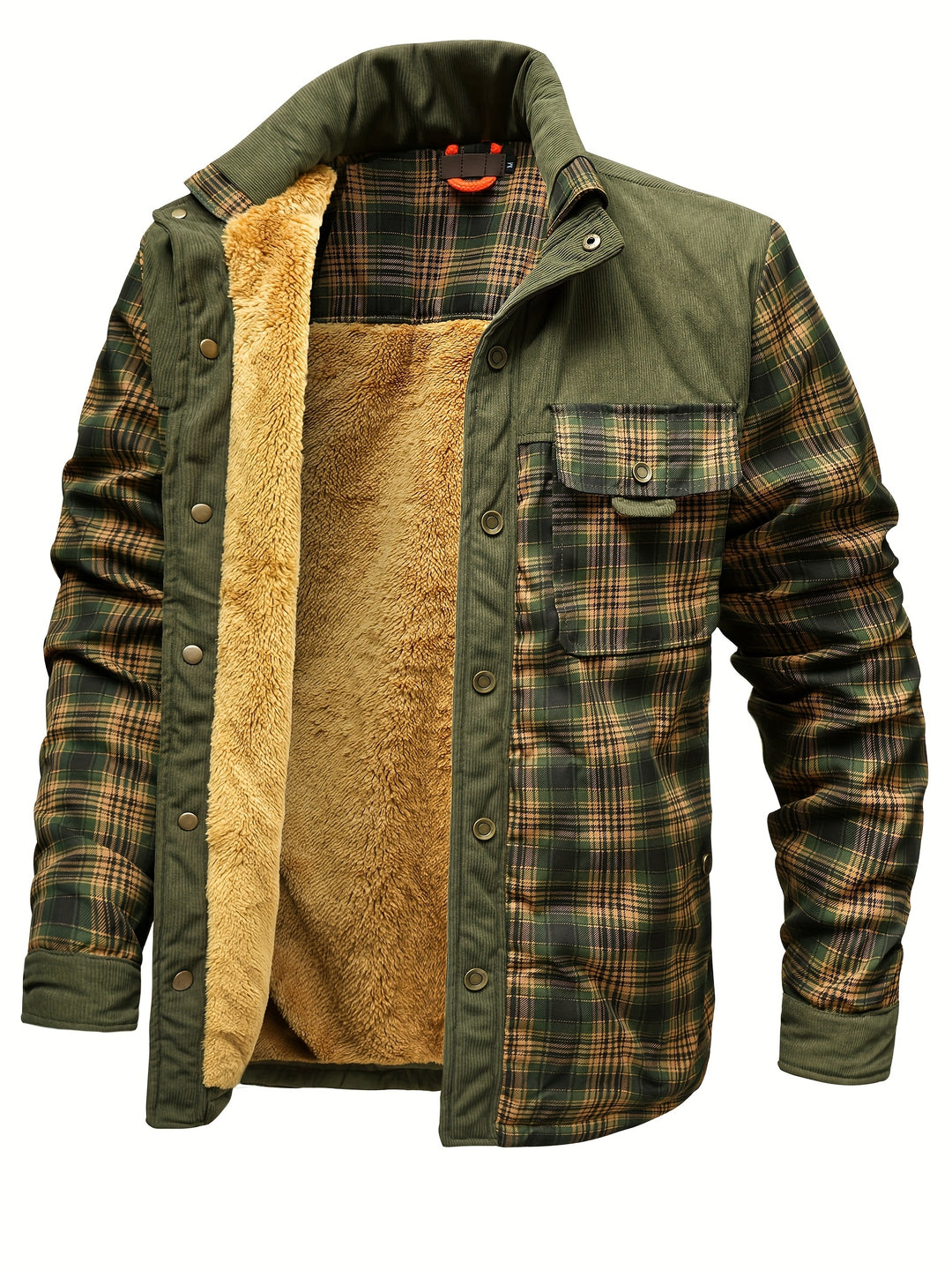 Garrett | Rugged Plaid Overshirt Jacket