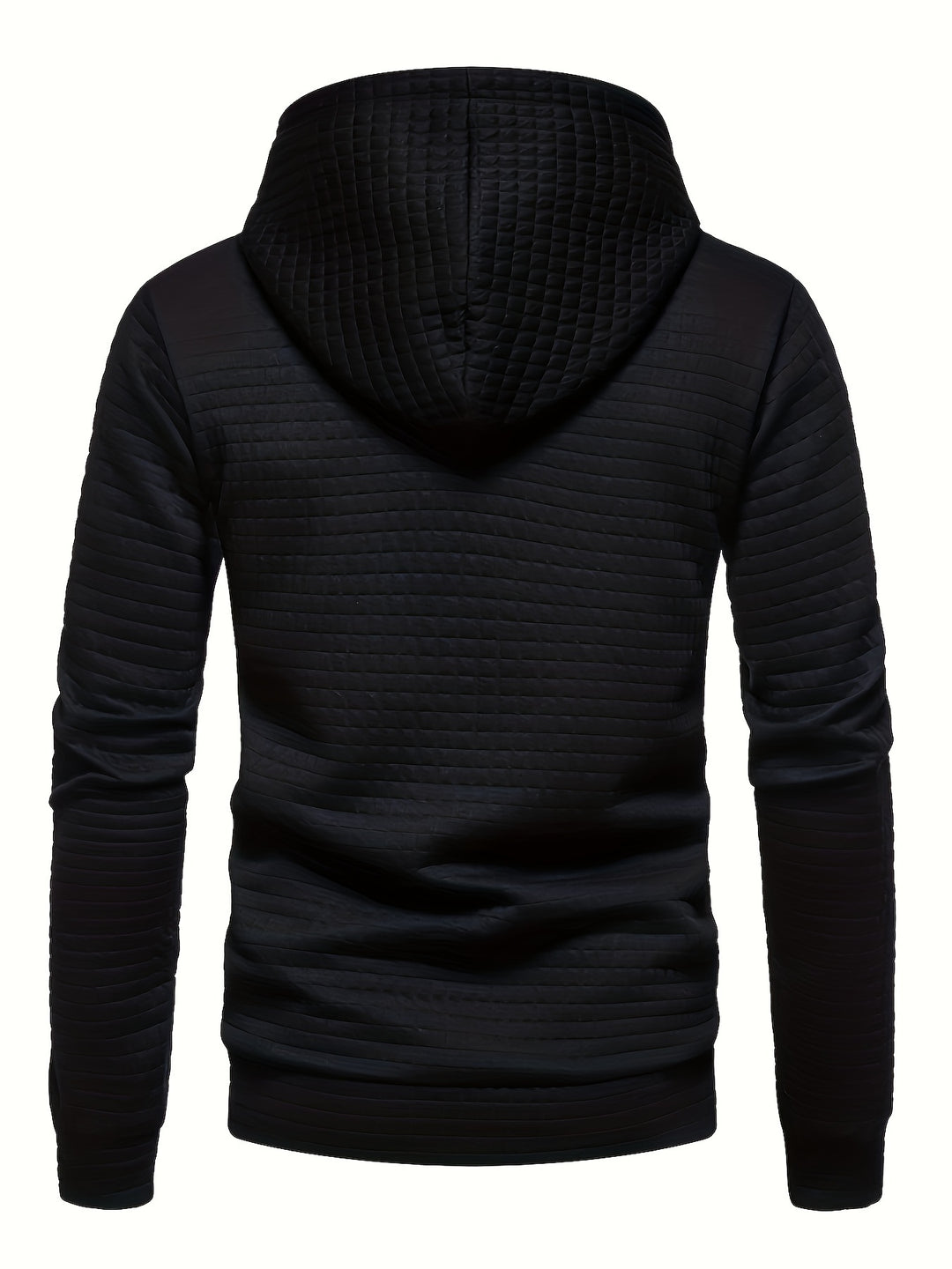 Nolan | Textured Waffle Hoodie