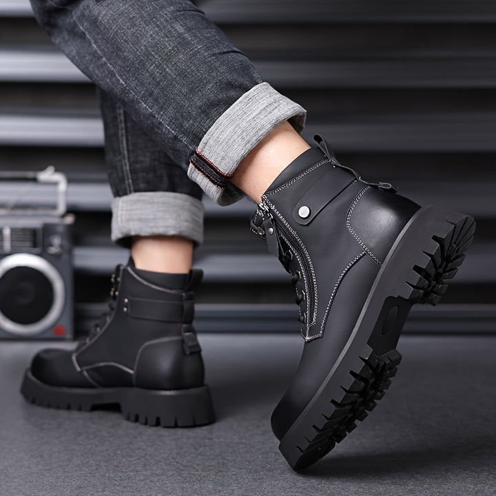 Ronan | Rugged Ankle Boots