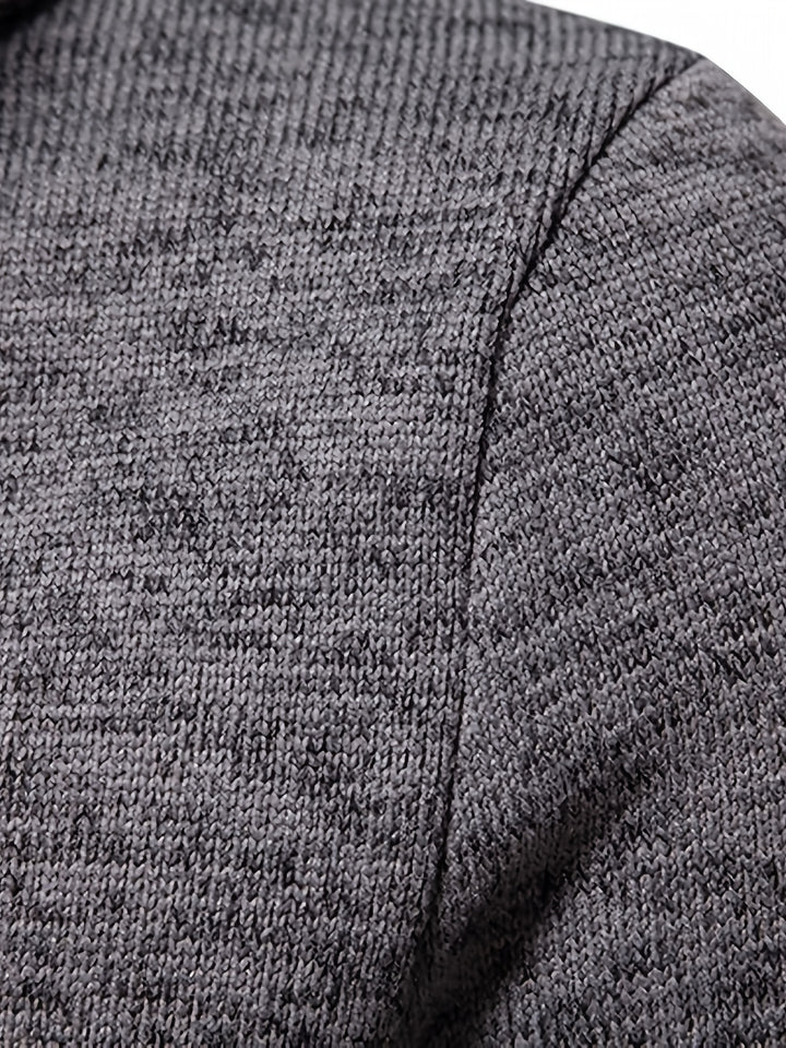 Spencer | Slouchy Collar Button-Up Sweater