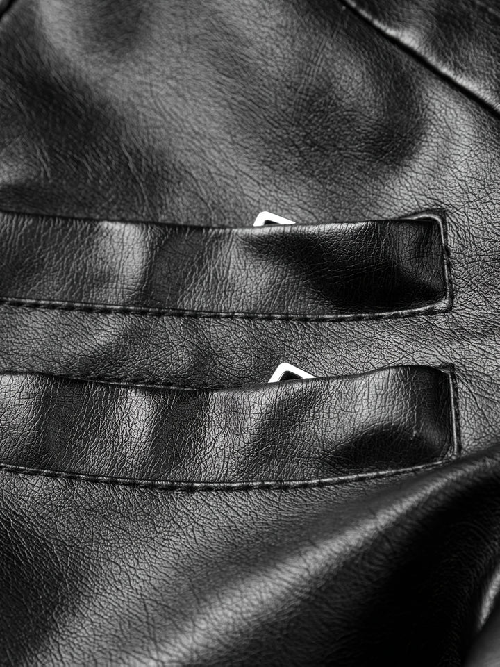 Rosabel | Layered Hooded Biker Jacket