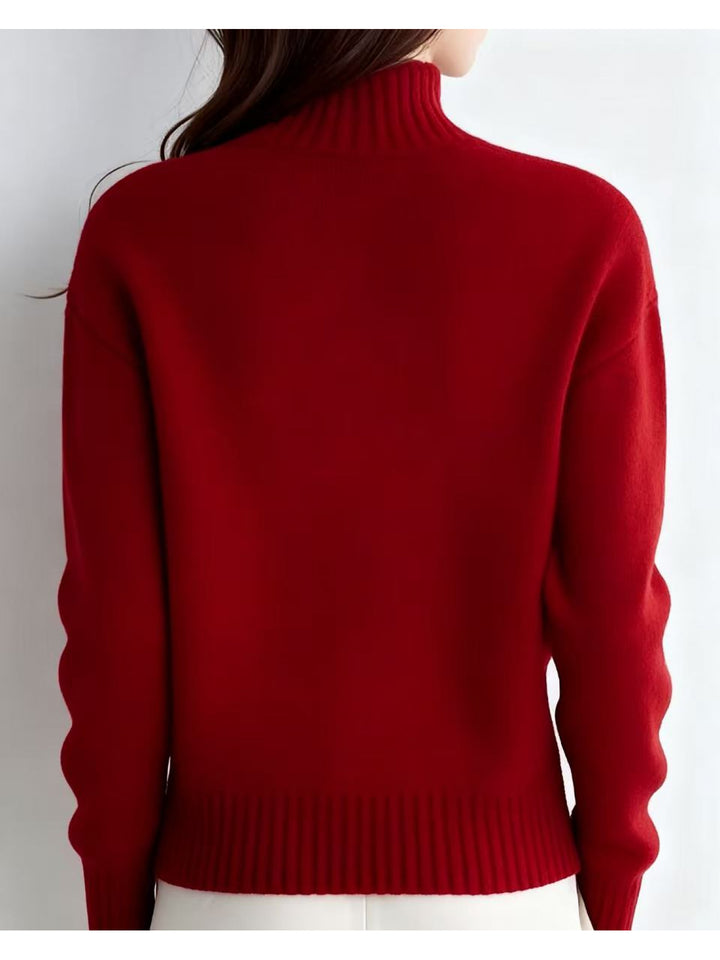 Henrietta | High-Neck Button-Front Cardigan