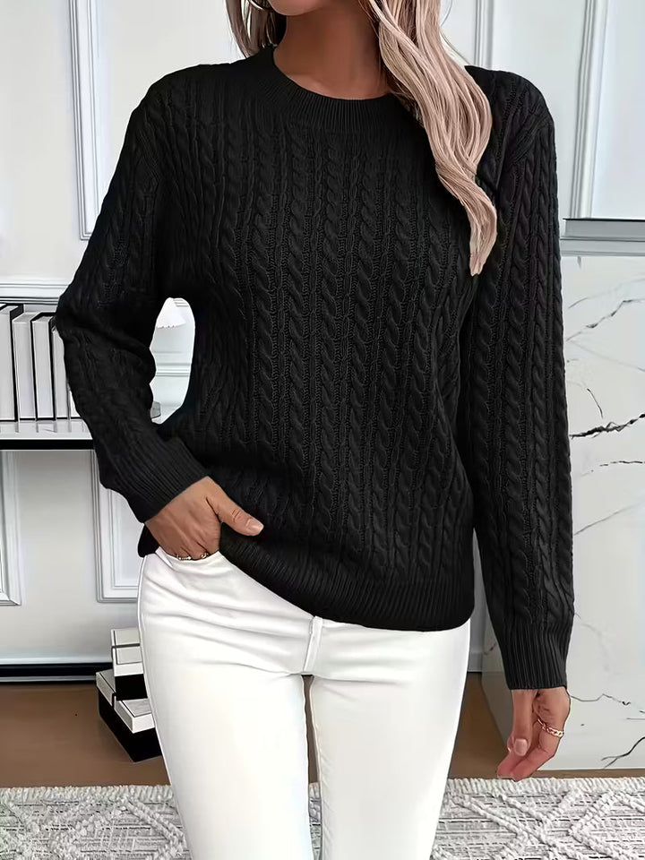 Ivy | Cosy Cable-Knit Sweater