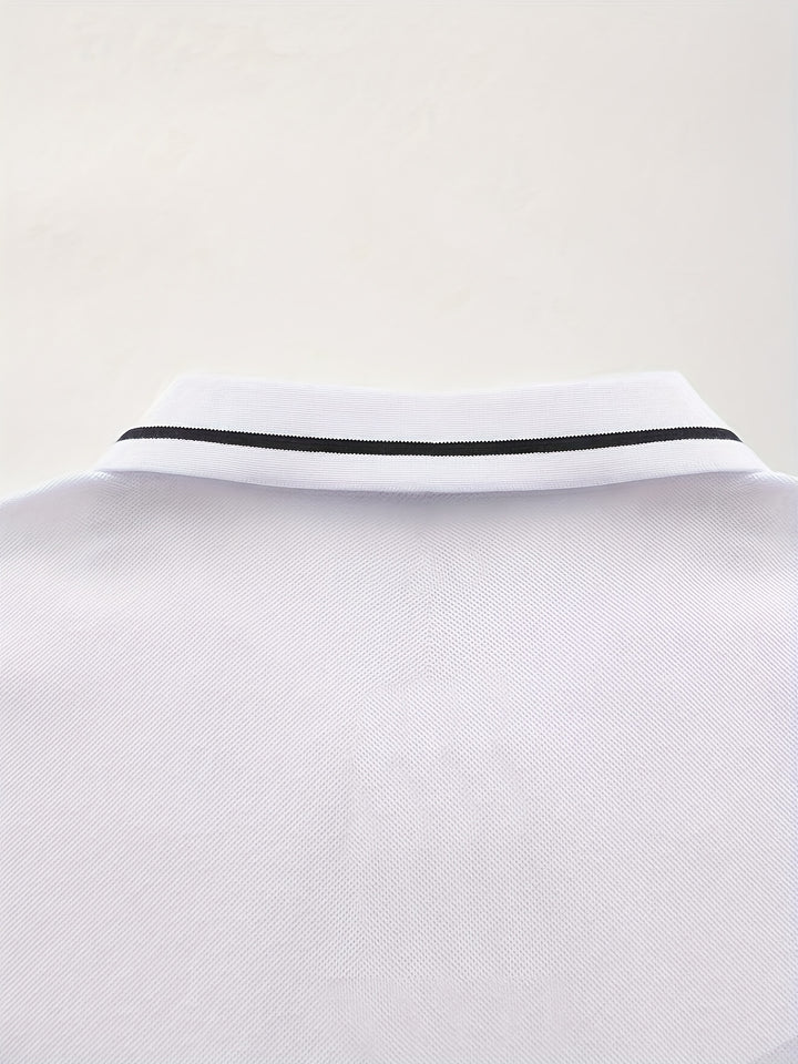 Russell | Refined Long-Sleeve Polo Shirt