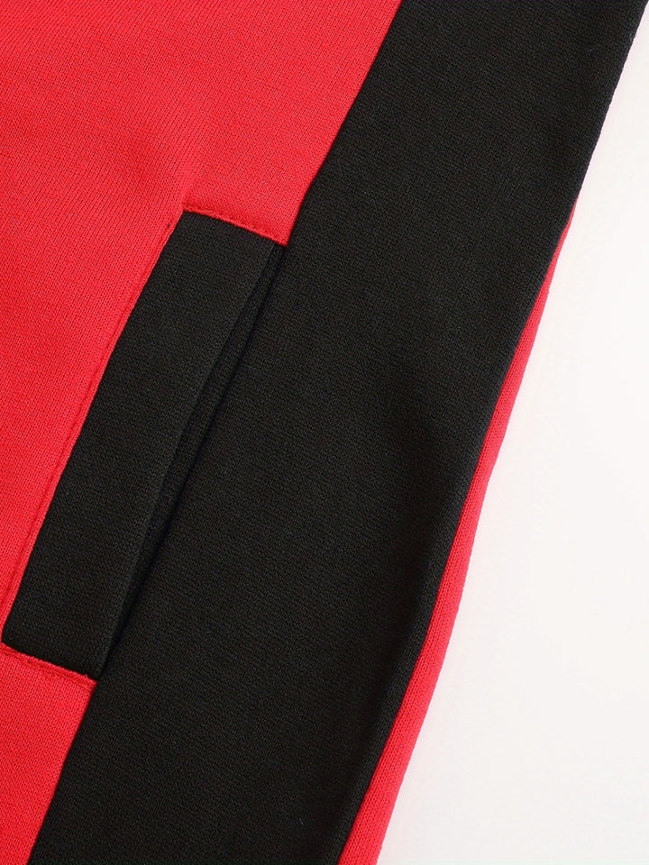 Carter | Colour Block Hooded Zip Jacket