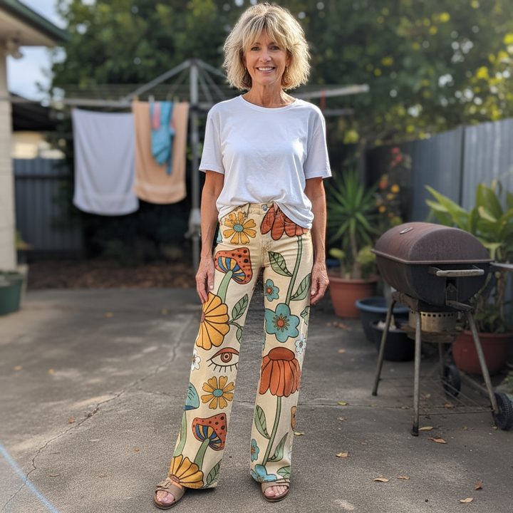 Gretchen | Free-Spirited Wide-Leg Trousers