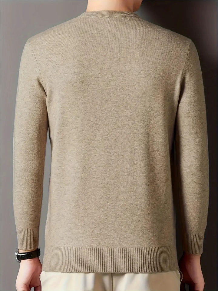 Emmett | Refined Mock Neck Sweater