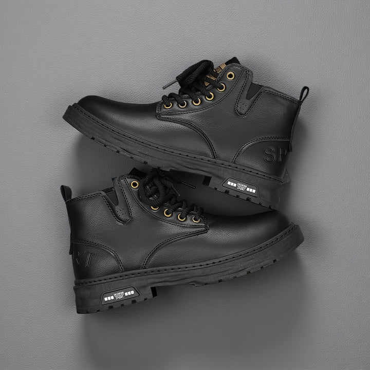 Wyatt | Rugged Lace-Up Ankle Boots