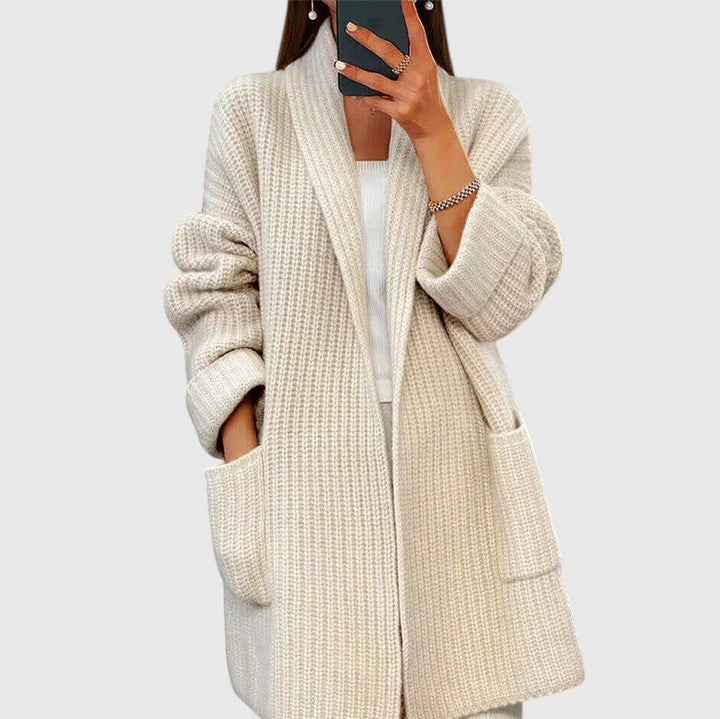 Phoebe | Relaxed Open-Front Cardigan