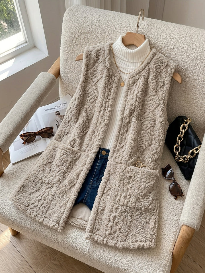 Tessa | Cosy Textured Vest