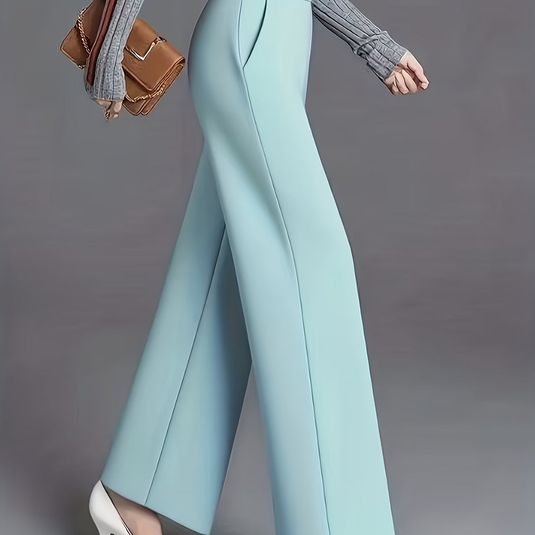 Emmeline | High-Waisted Wide-Leg Trousers