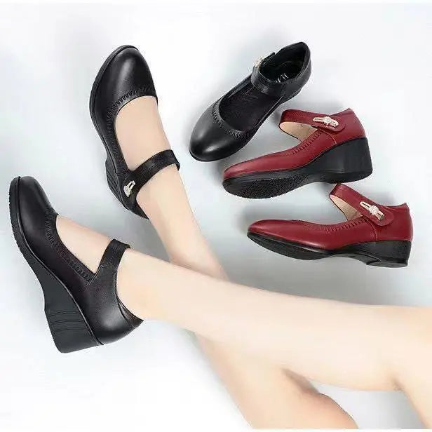 Mabel | Comfort Wedge Shoes