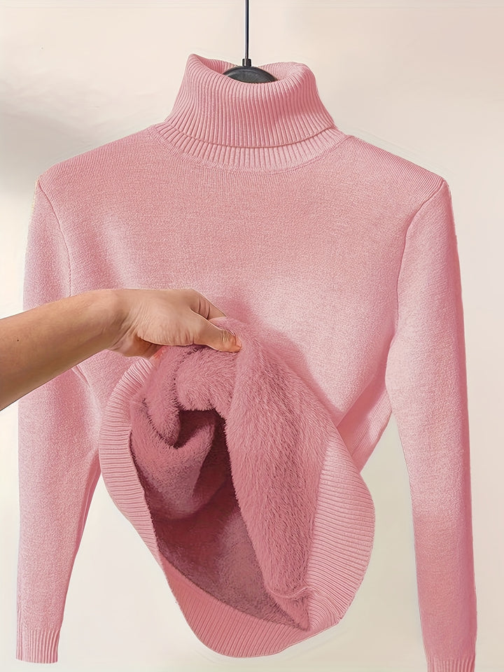 Theodora | Cosy High-Neck Jumper