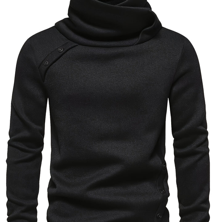 Spencer | Slouchy Collar Button-Up Sweater