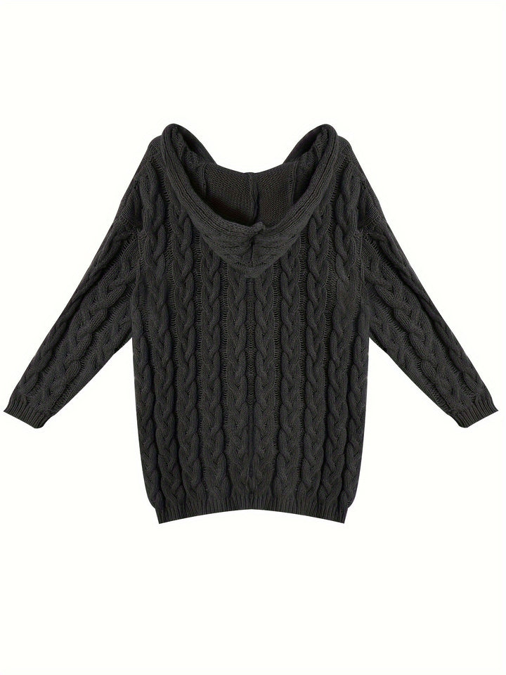 Coralee | Relaxed Cable-Knit Sweater