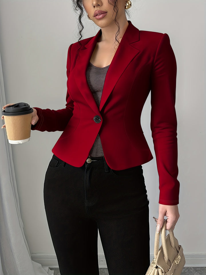Cora | Tailored Single-Button Blazer