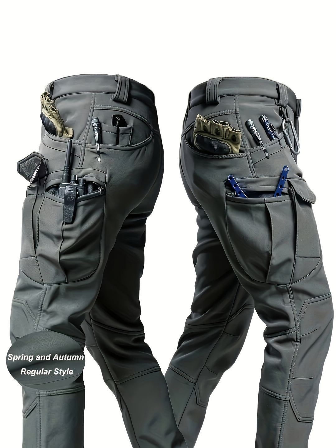 Curtis | Multi-Pocket Utility Trousers