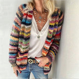 Sabina | Vibrant Open-Front Cardigan