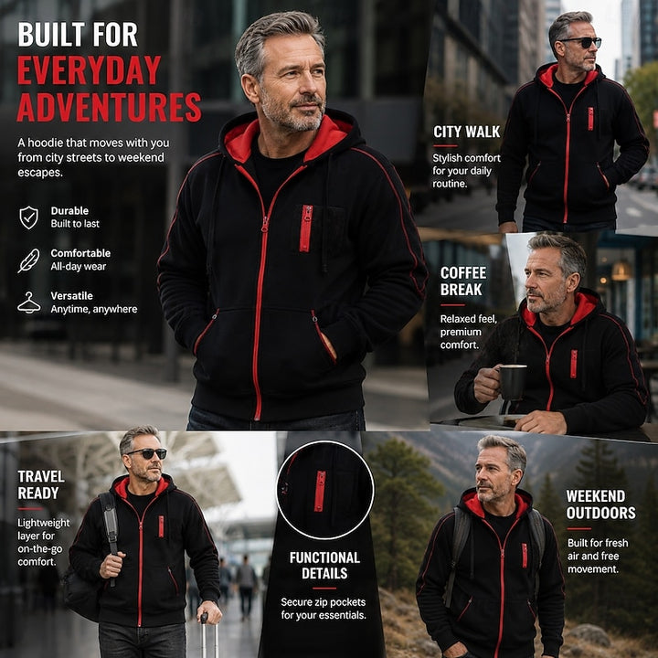 Grant | Full-Zip Hooded Jacket