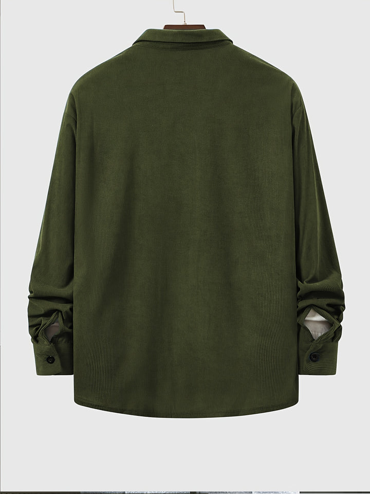 Sheldon | Relaxed Textured Button-Up Shirt