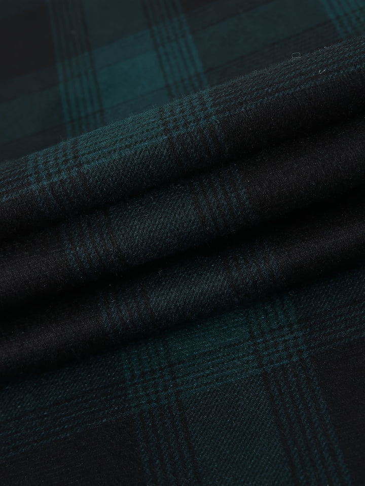 Reuben | Hooded Checked Shirt Jacket
