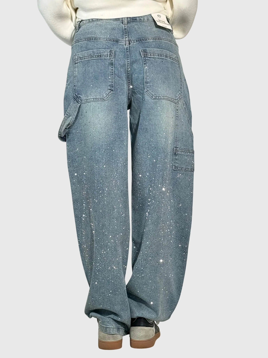 Brielle | Shimmer Wide-Leg Jeans
