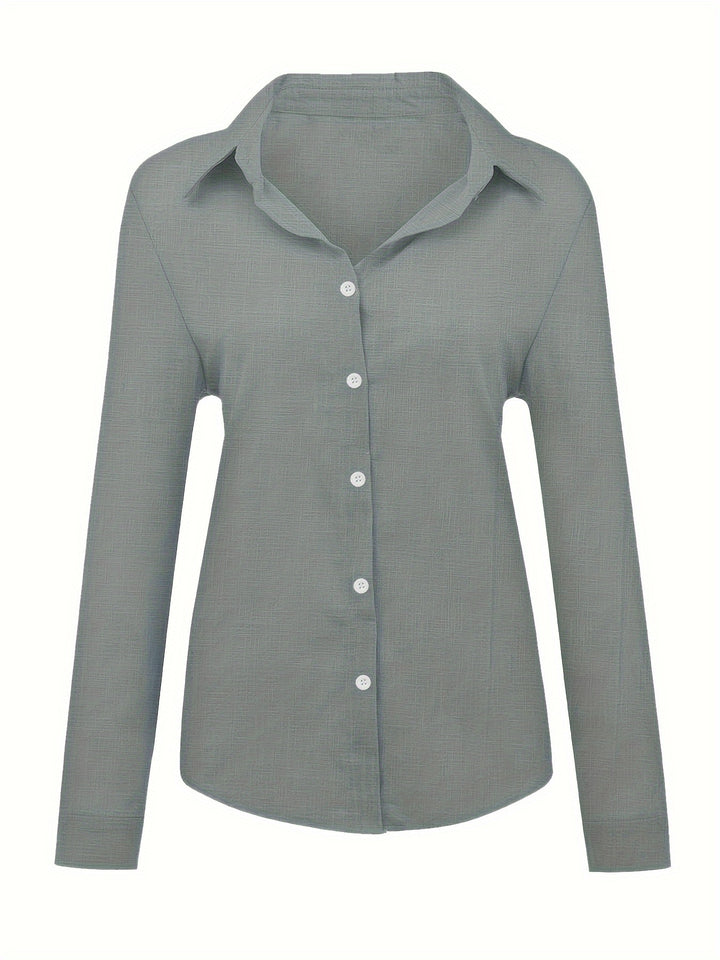 Evelyn | Relaxed Button-Up Shirt