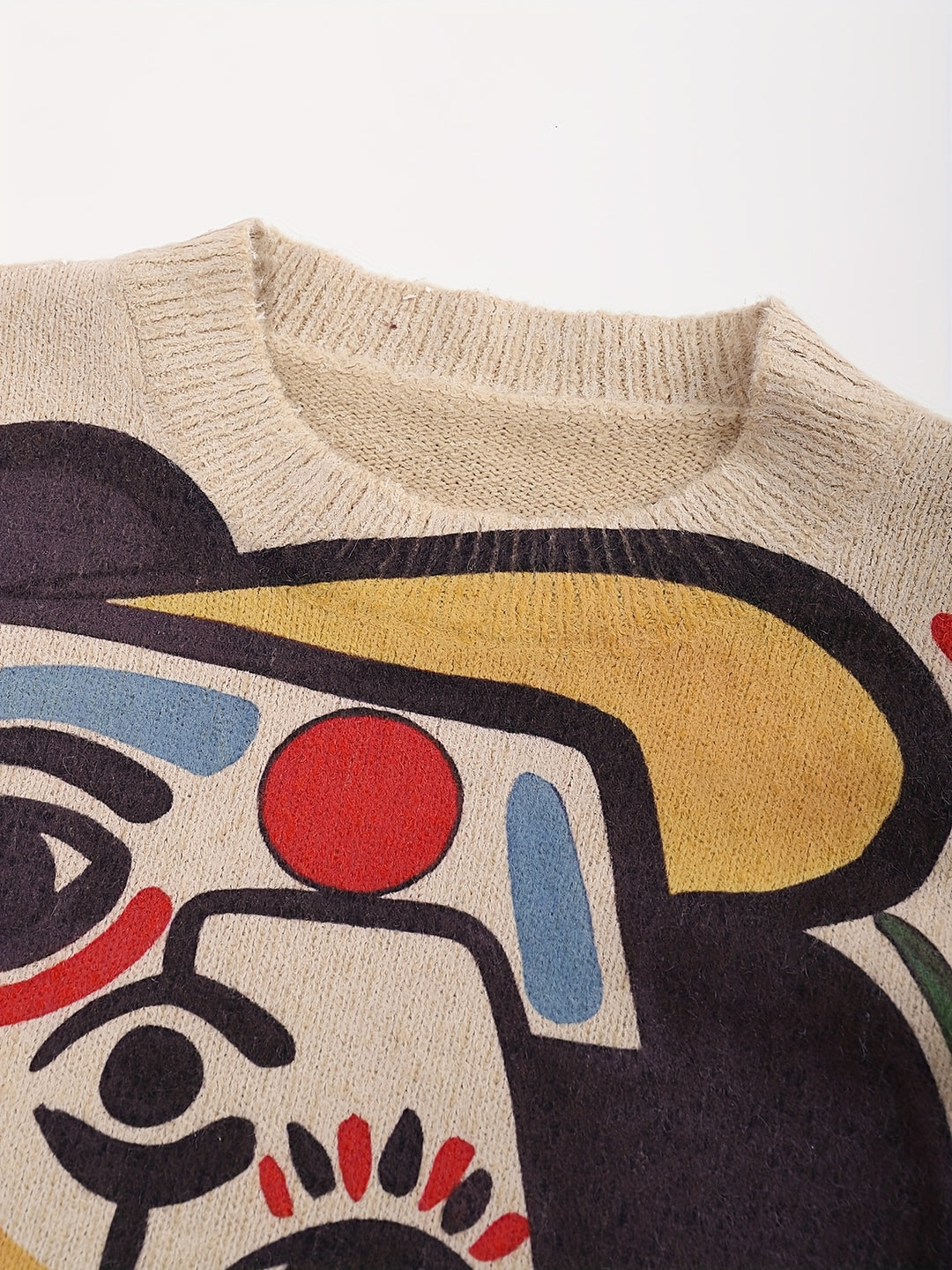Saskia | Artful Abstract Jumper