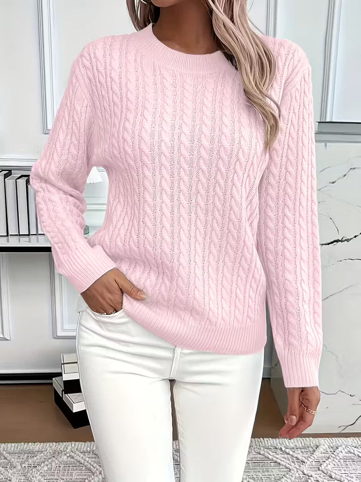 Ivy | Cosy Cable-Knit Sweater
