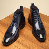 Harlan | Cap-Toe Ankle Boots