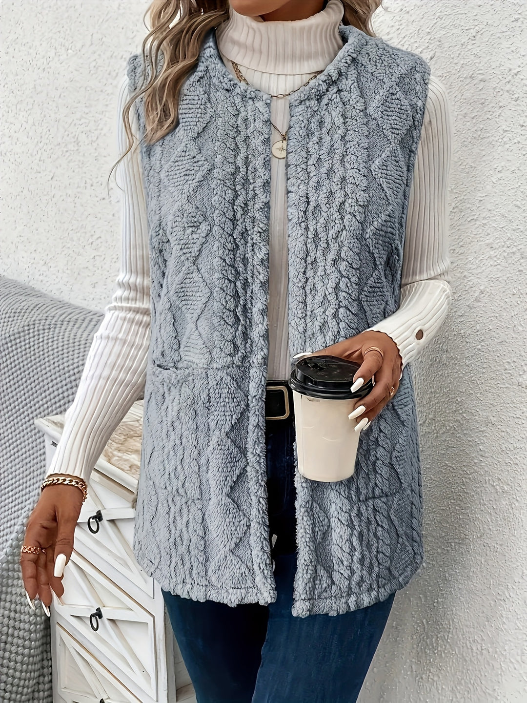 Tessa | Cosy Textured Vest