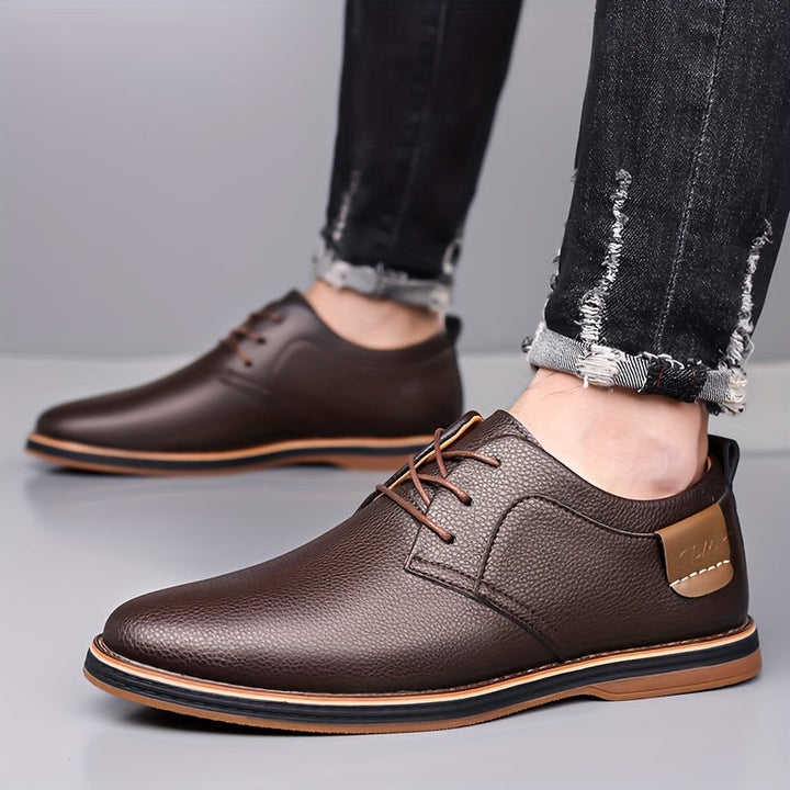Charles | Classic Lace-Up Derby Shoes