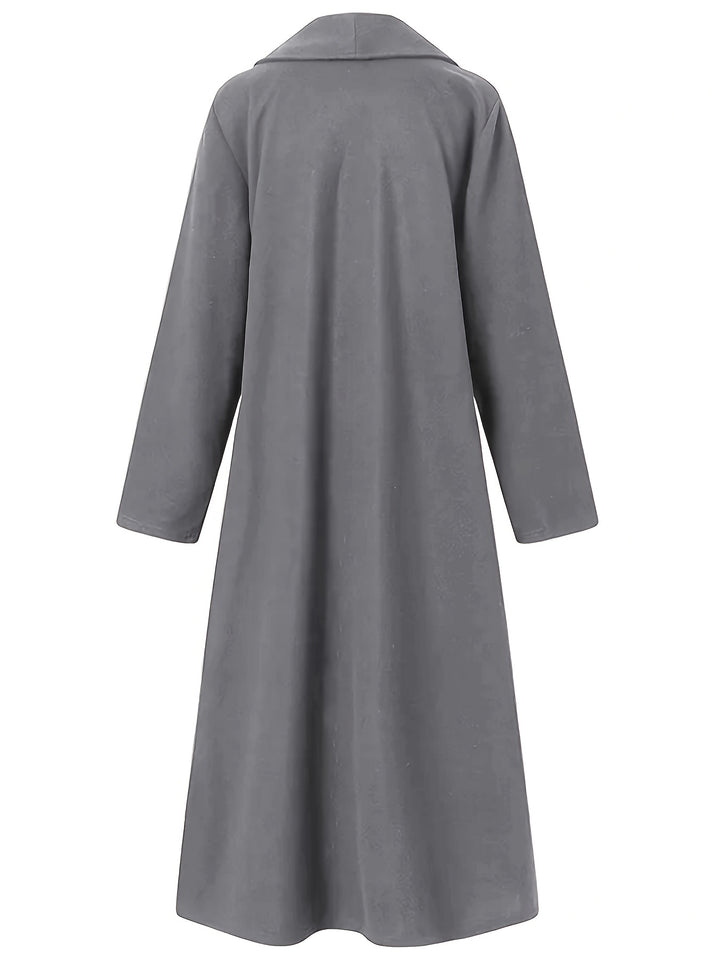 Clarissa | Longline Draped Coat