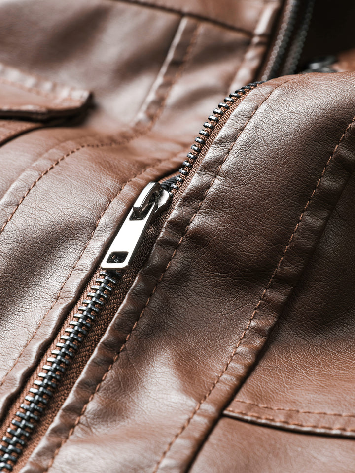 Rosabel | Layered Hooded Biker Jacket