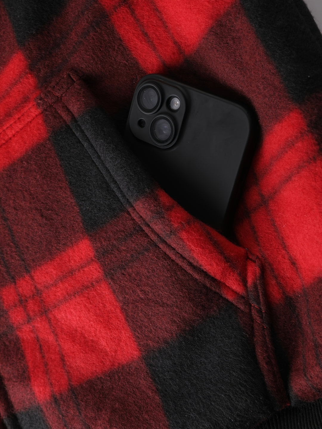 Graham | Hooded Plaid Shirt Jacket