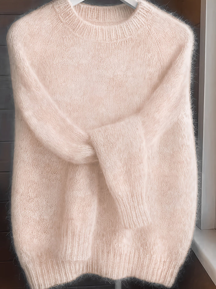 Camilla | Softly Textured Round-Neck Jumper