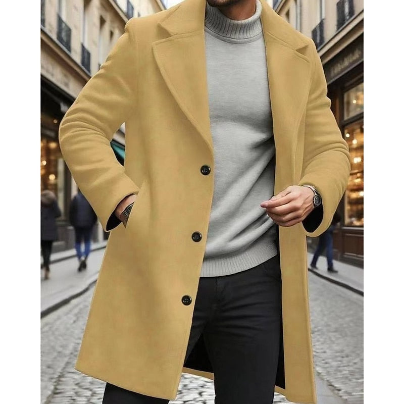 Oliver | Tailored Longline Overcoat