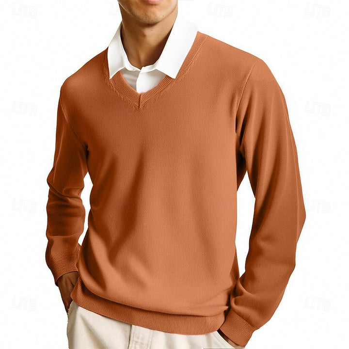 Harrison | Refined V-Neck Jumper