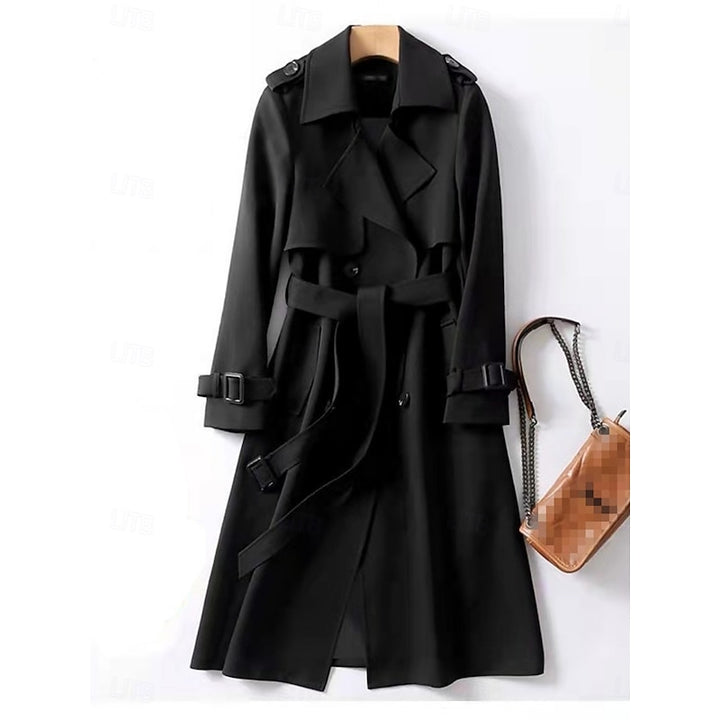 Amelia | Belted Longline Trench Coat