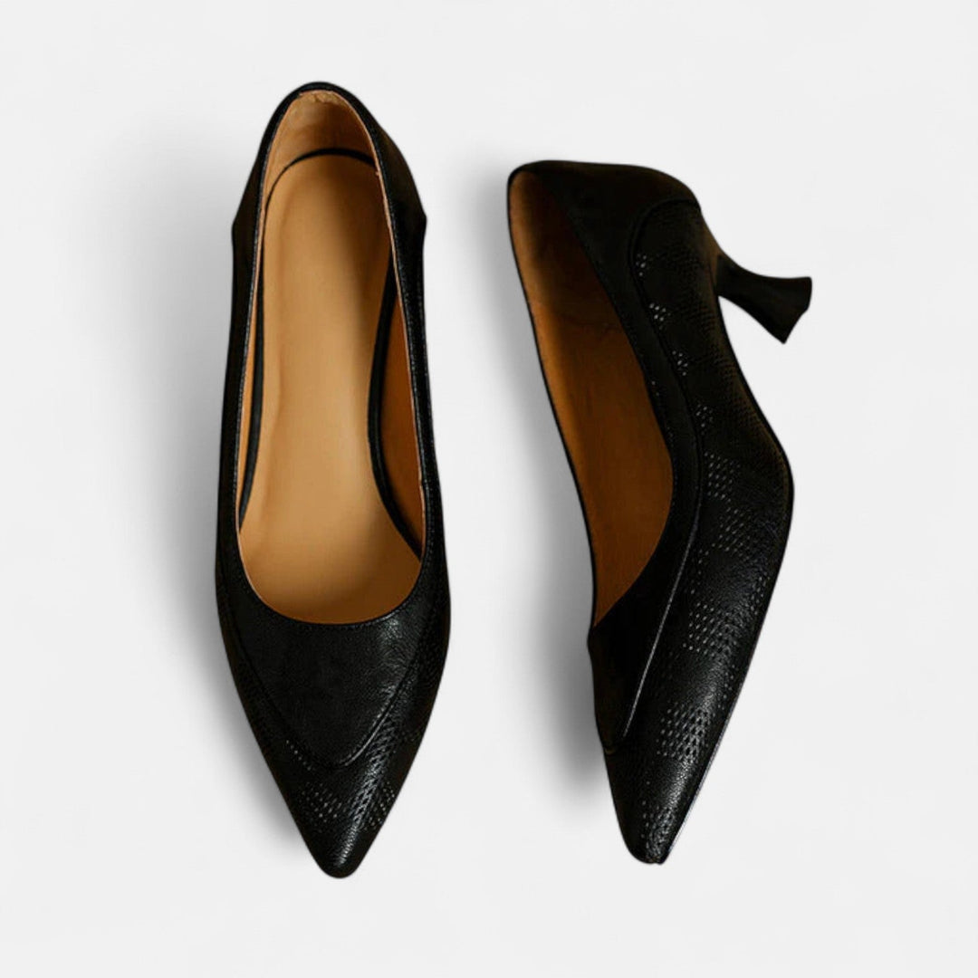 Colombe | Pointed Kitten-Heel Court Shoes