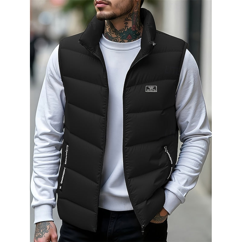 Russell | Padded Stand-Collar Gilet