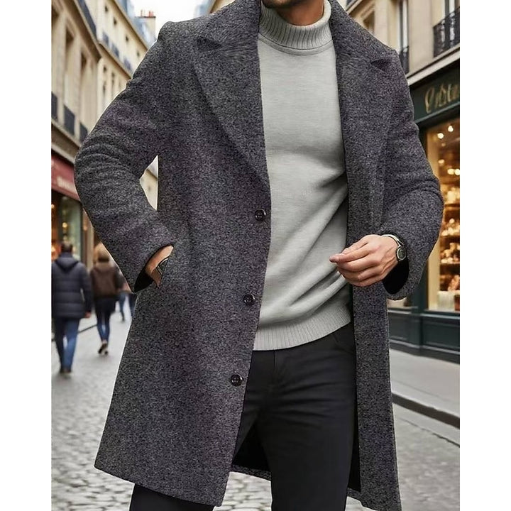 Oliver | Tailored Longline Overcoat