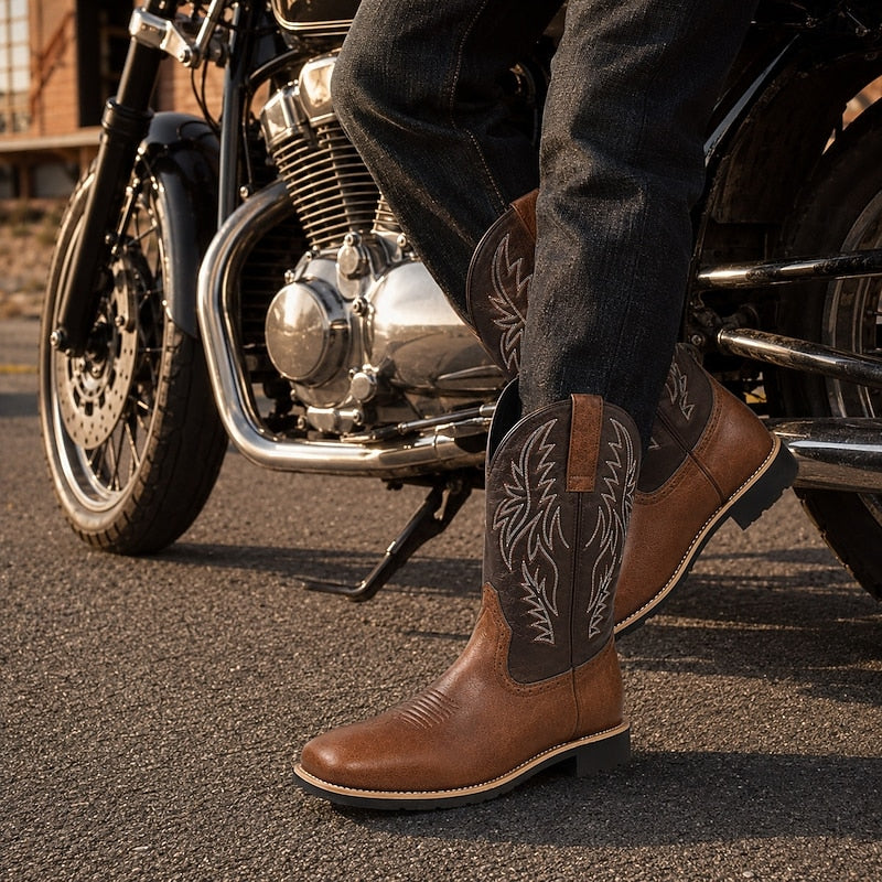 Wyatt | Square-Toe Western Boots