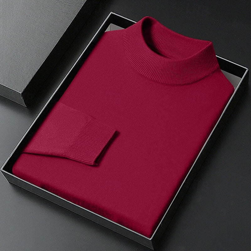 Bennett | Refined Mock Neck Jumper