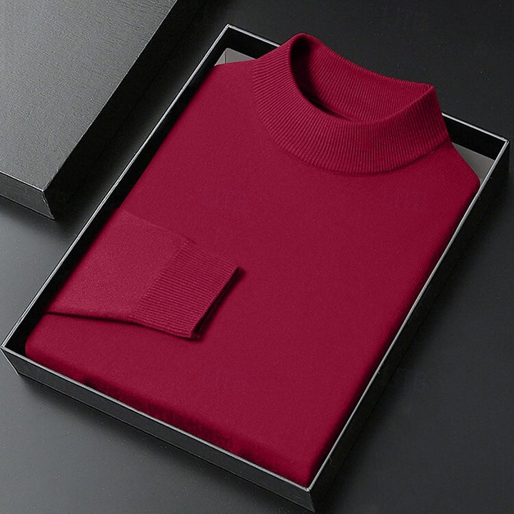 Bennett | Refined Mock Neck Jumper